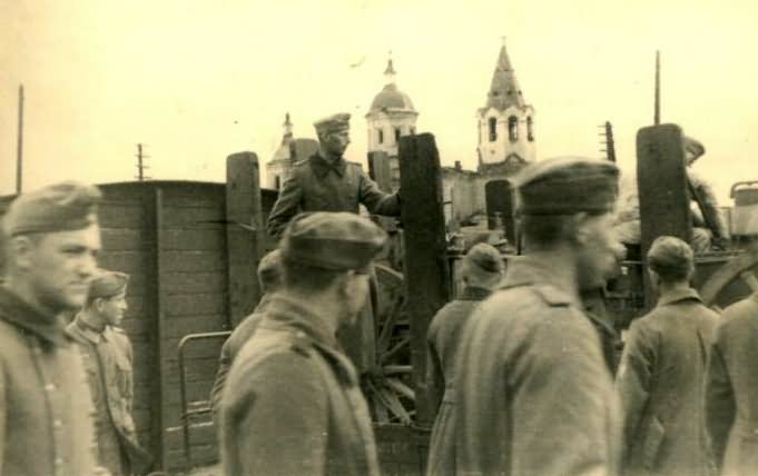 Goulash cannon field kitchen station Smolensk