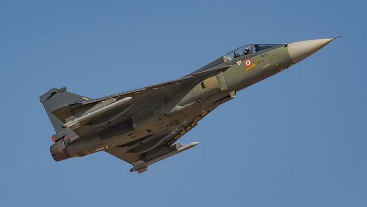 IAF Tejas. Photo: Venkat Mangudi CC BY-SA 2.0