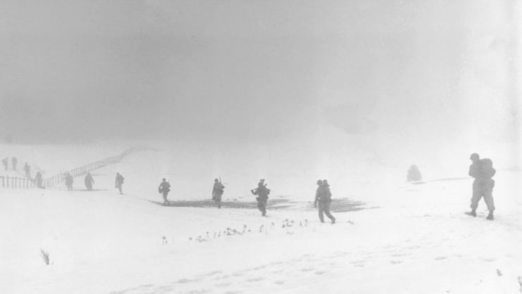 The Ardennes: Battle of the Bulge.