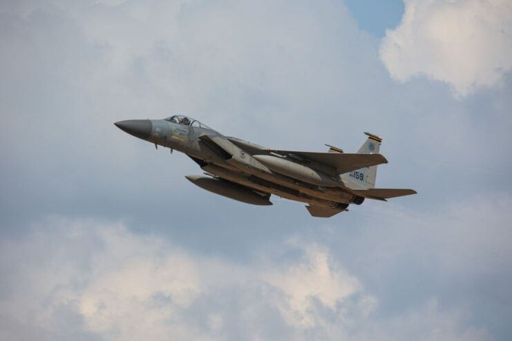 McDonnell Douglas F-15C Eagle in flight