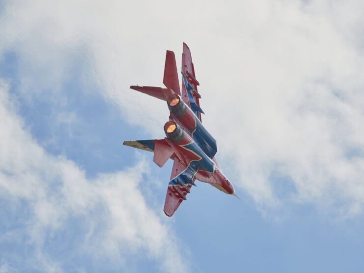 Mikoyan MiG-29 in flight