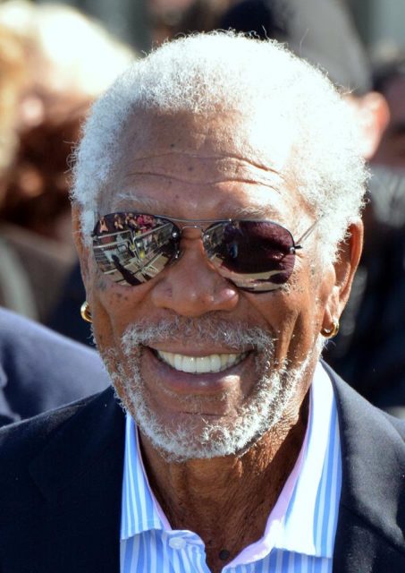 Morgan Freeman. By Georges Biard CC BY-SA 4.0