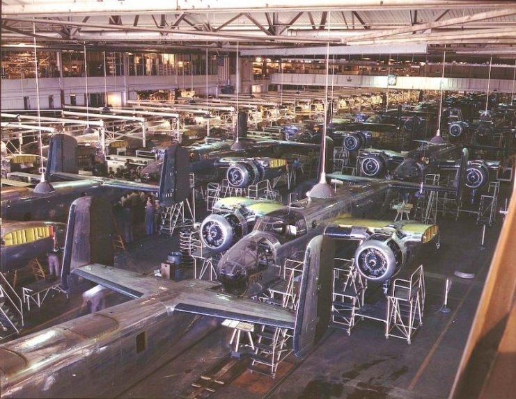 North American Aviation plant, Inglewood, CA