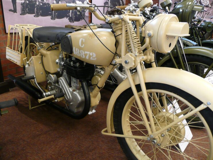 Norton 16H on display