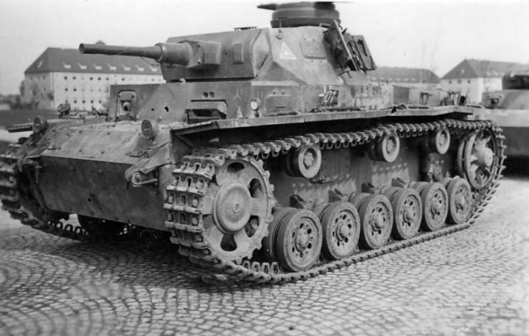 Panzer III of the 2 Panzer Division