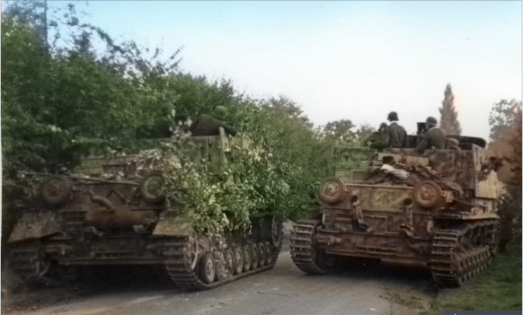 German self-propelled anti-aircraft guns of the 9th SS Panzer Division during the battle. The presence of the II SS Panzer Corps would have a significant effect on the battle.Photo: Bundesarchiv, Bild 101II-M2KBK-771-34 / Höppner / CC-BY-SA 3.0