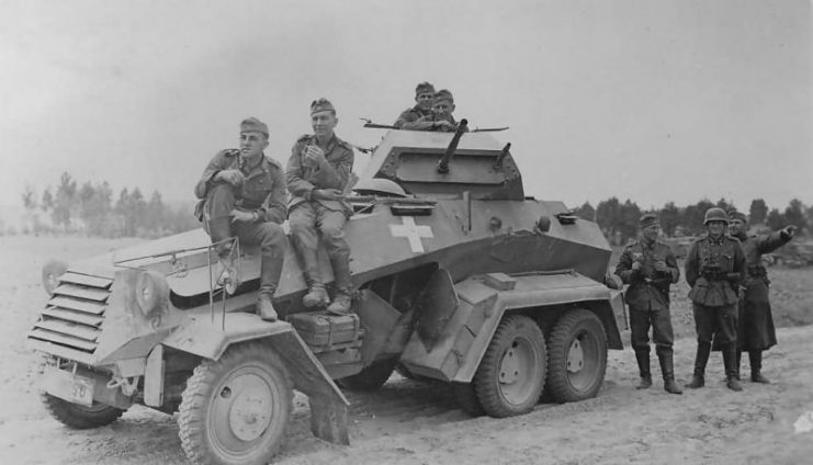 SdKfz 231 6-rad from an unknown unit – Poland 1939