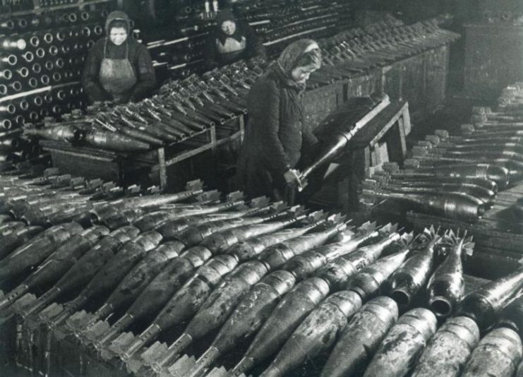 Soviet Shell Factory 1941.