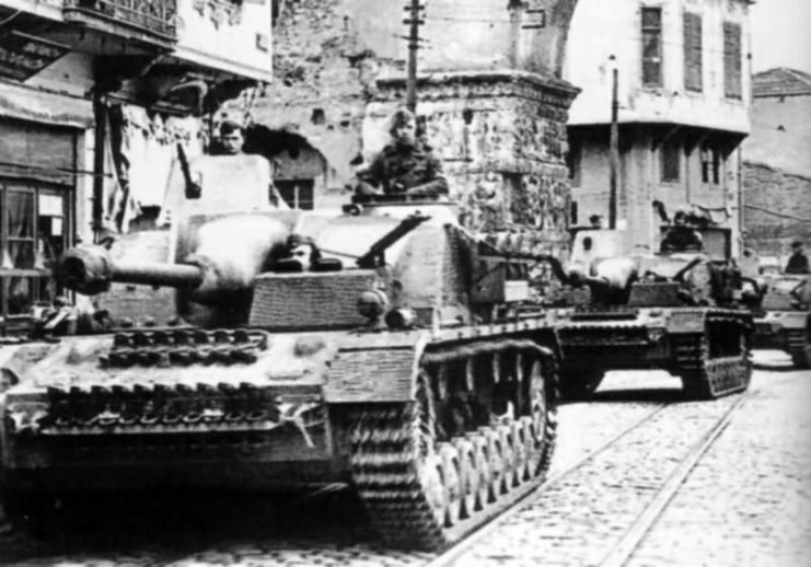 StuG IV with zimmerit