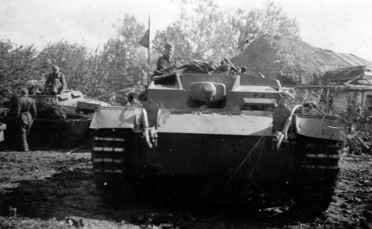 Sturmgeschutz StuG III in the Soviet union 1942