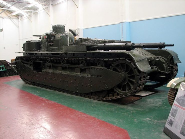 The Independent A1E1 at The Tank Museum (2008).Photo: Hohum CC BY 3.0