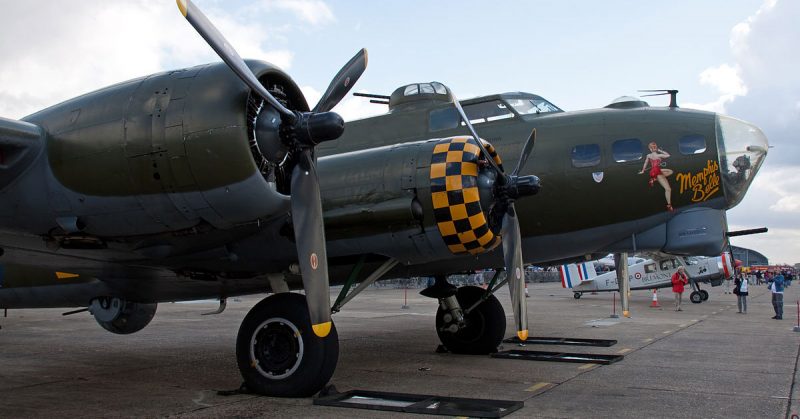 B-17 Memphis Belle. Photo: Tony Hisgett - CC BY 2.0