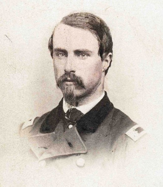 Major Thomas Hyde. Hyde led the 7th Maine at Antietam.