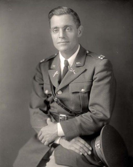 Truscott pictured here as a captain sometime during the interwar period.
