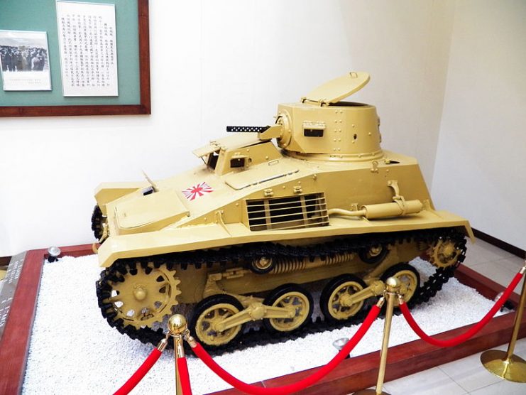Type 94 tankette at Armor School History Museum