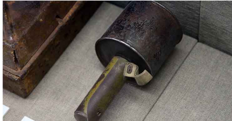 An early RPG-40 anti-tank hand grenade at Great Patriotic War museum in Smolensk. By Vitaly V. Kuzmin CC BY-SA 4.0