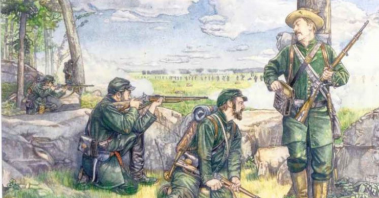 1st Georgia Sharpshooters Uniform in Civil War
