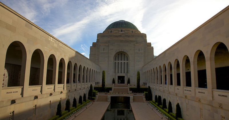 Australian War Memorial in Canberra. By Capital photographer CC BY-SA 3.0