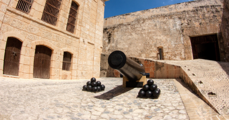 Inside the El Morro fortress Cuba. By FDBK CC BY-SA 3.0