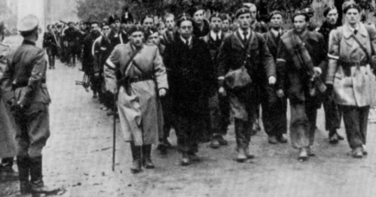 Surrender of the Warsaw Uprising resistance, 5 October 1944