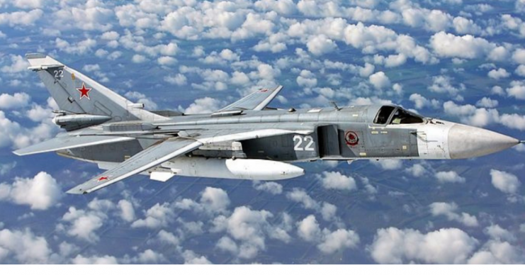 Su-24M in flight, 2009By Alexander Mishin CC BY-SA 3.0