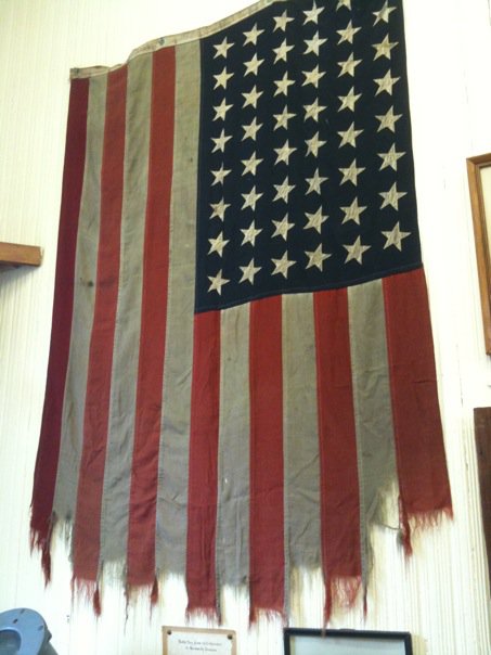 USS Herndon’s flag.