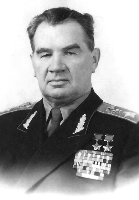 Military portrait of Vasily Chuikov