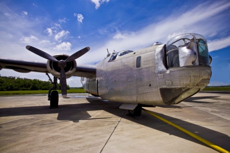 WWII US B-24 Liberator Bomber