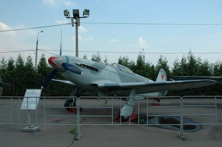 Yakovlev Yak-3 in Moscow at the Museum of the Great Patriotic War.Photo Nick Lobeck CC BY-SA 2.5