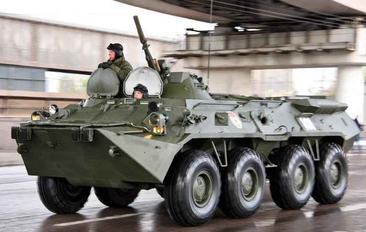 BTR-80 tank. Photo: Vitaly V. Kuzmin CC BY-SA 4.0