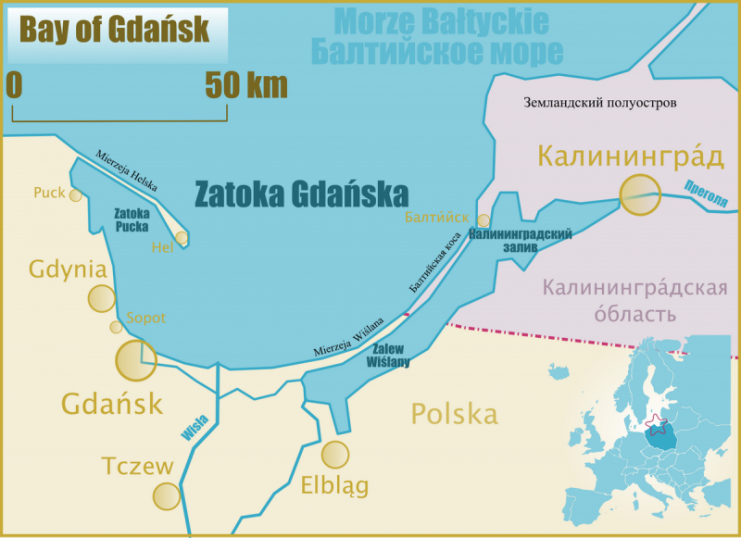 Bay of Gdańsk. Krzysztof / CC BY-SA 3.0