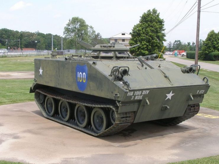 M-59 Armored Personnel Carrier at the General George Patton Museum and Center of Leadership, Fort Knox, Kentucky. Photo: Chris Light / CC-BY-SA 4.0