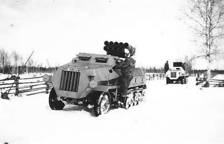 15cm Panzerwerfer 42, March 1944