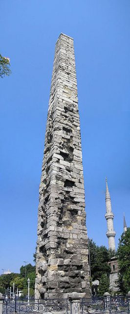 The Walled Obelisk in the hippodrome.