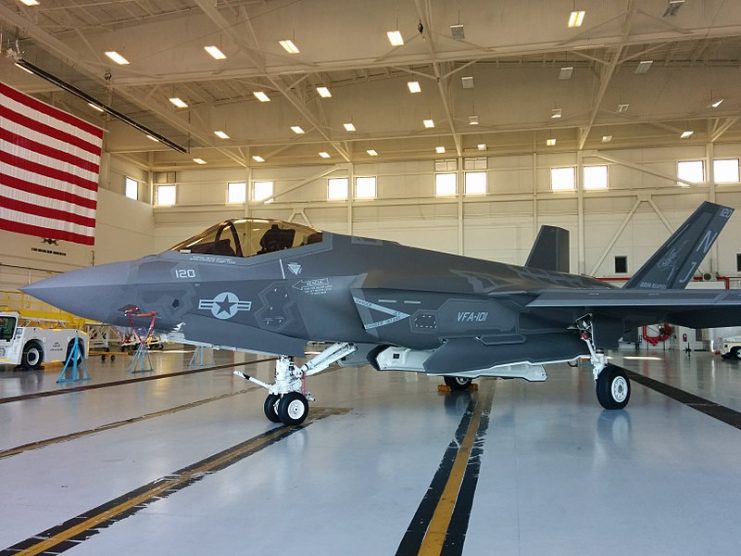 F-35C of VFA-101.Photo: Zgengr CC BY-SA 4.0