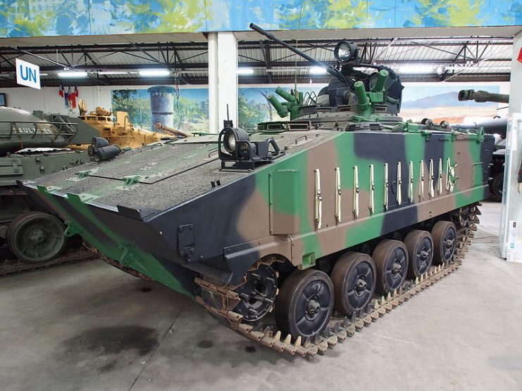 AMX-10P at the Musée des Blindés, Saumur.