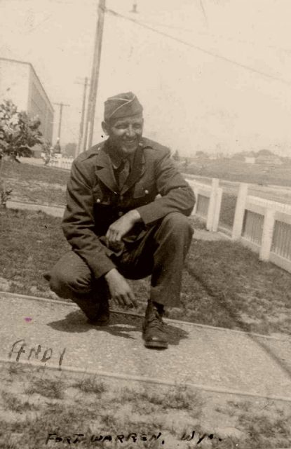 Andy at F.E. Warren Air Force base