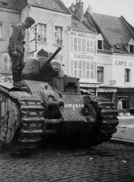 B1 bis 260 named Ouragan of the 8e BCC – Guise France 1940