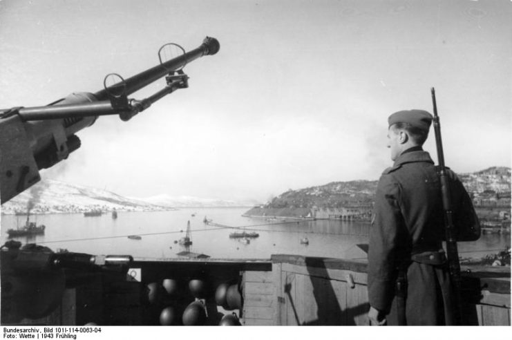 German soldier in Norway. By Bundesarchiv – CC BY-SA 3.0 de