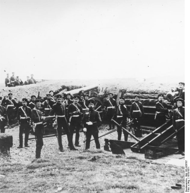 Franco-Prussian War 1870-71, Paris siege. Photo: Bundesarchiv, Bild 183-H26707 / CC-BY-SA 3.0