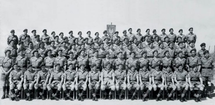 “C” Squadron, the all-Southern Rhodesian unit of the Special Air Service (SAS), in Malaya in 1953.