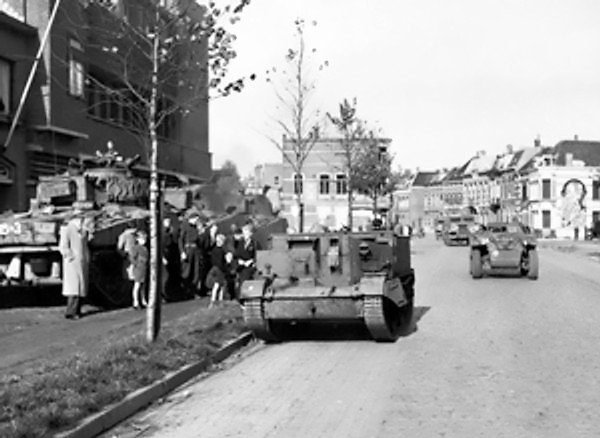 4th Canadian Division in Netherlands, 1944.