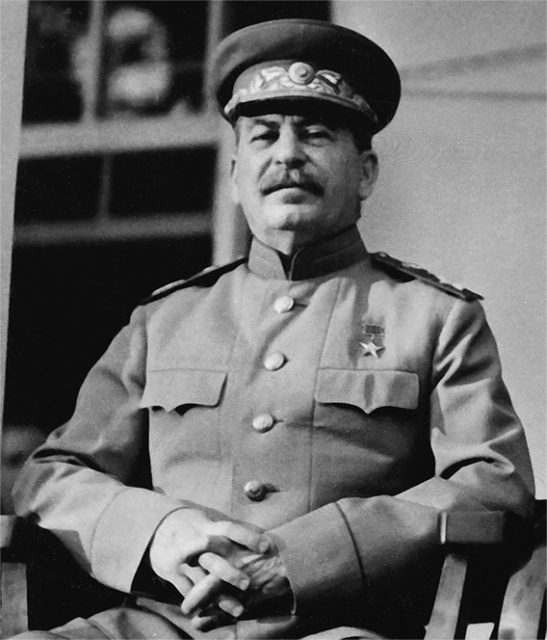 J. Stalin in 1943