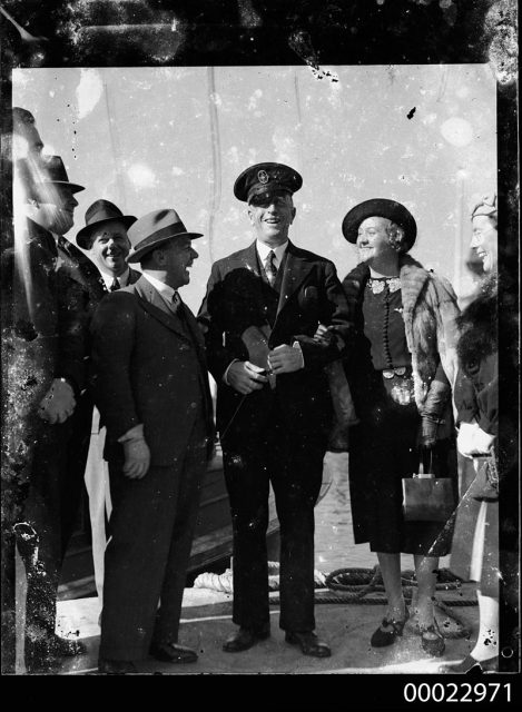 Felix Graf and Countess Ingeborg von Luckner in Sydney