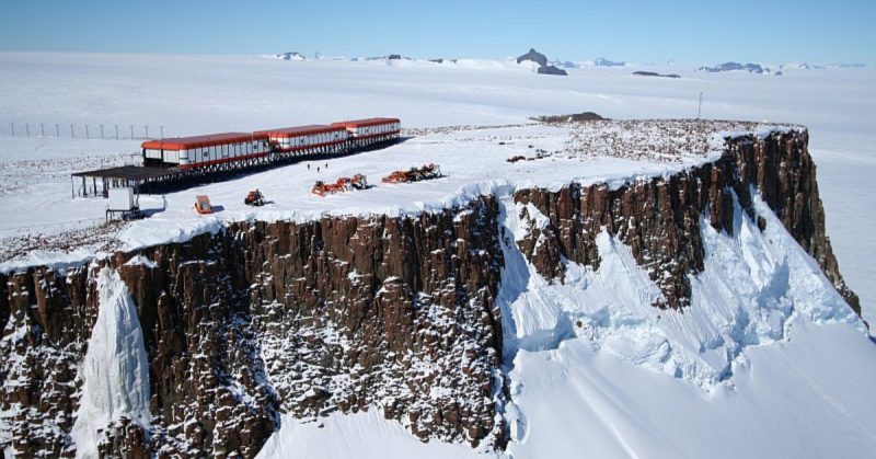 Norway's main research station, Troll, in Queen Maud Land.Photo: Islarsh  Islarsh CC BY-SA 3.0