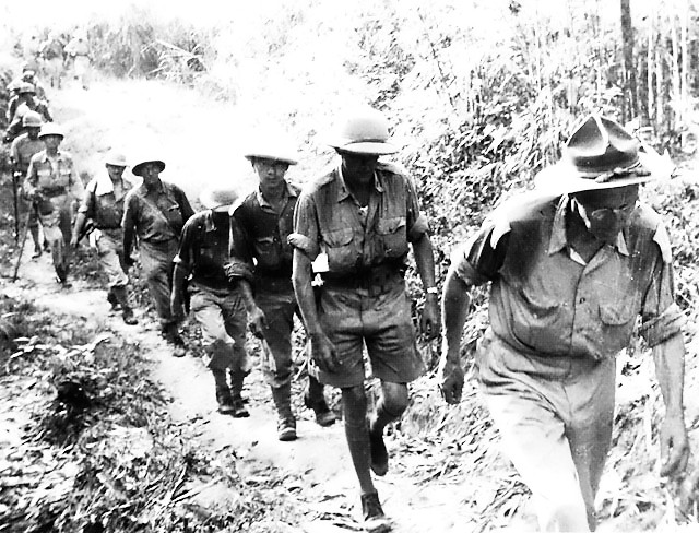 General Stilwell marches out of Burma, May 1942