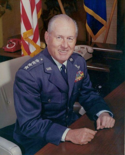 General Thomas Sarsfield Power, commander in chief of the Strategic Air Command.