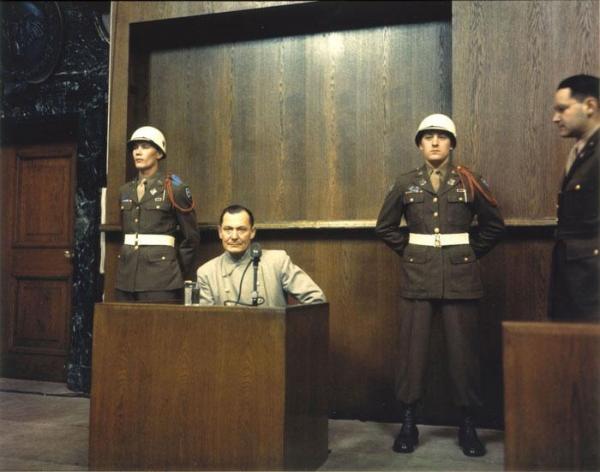 Hermann Göring under cross-examination