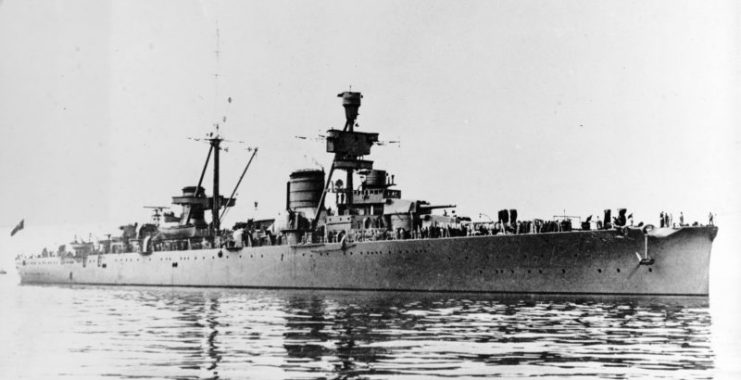 Italian cruiser Trieste
