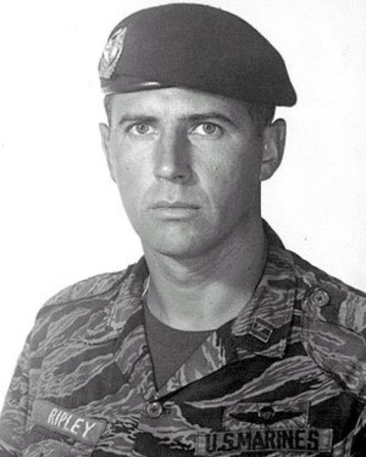 Military portrait of John Ripley